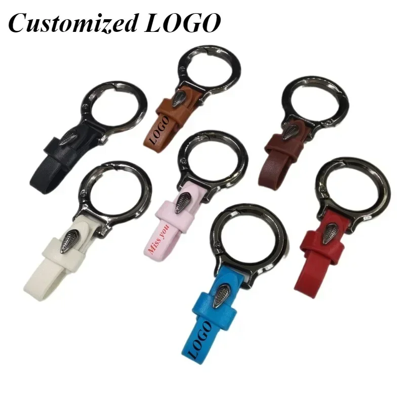 

Customized LOGO Popular Keychain Retro High-end Key Chain Keyring for Men and Women Personalize Car Key Ring Gift Bulk