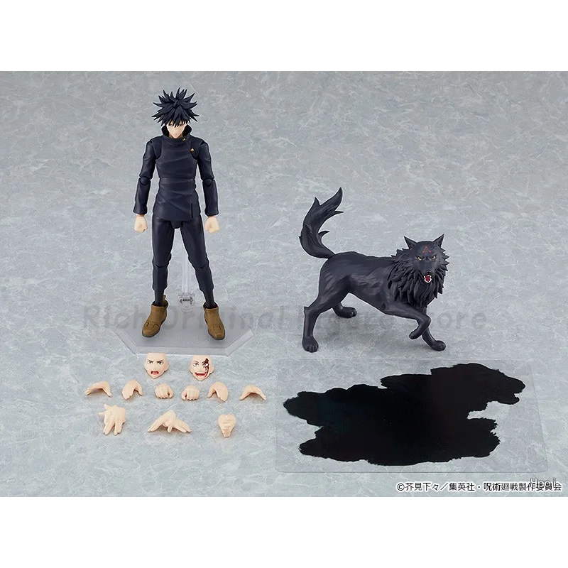 【En stock】Figuma original de fábrica máxima #   564 Jujutsukaisen MEGUMI FUSHIGUROI Anime 1/12 modelo de figura de acción juguetes adornos