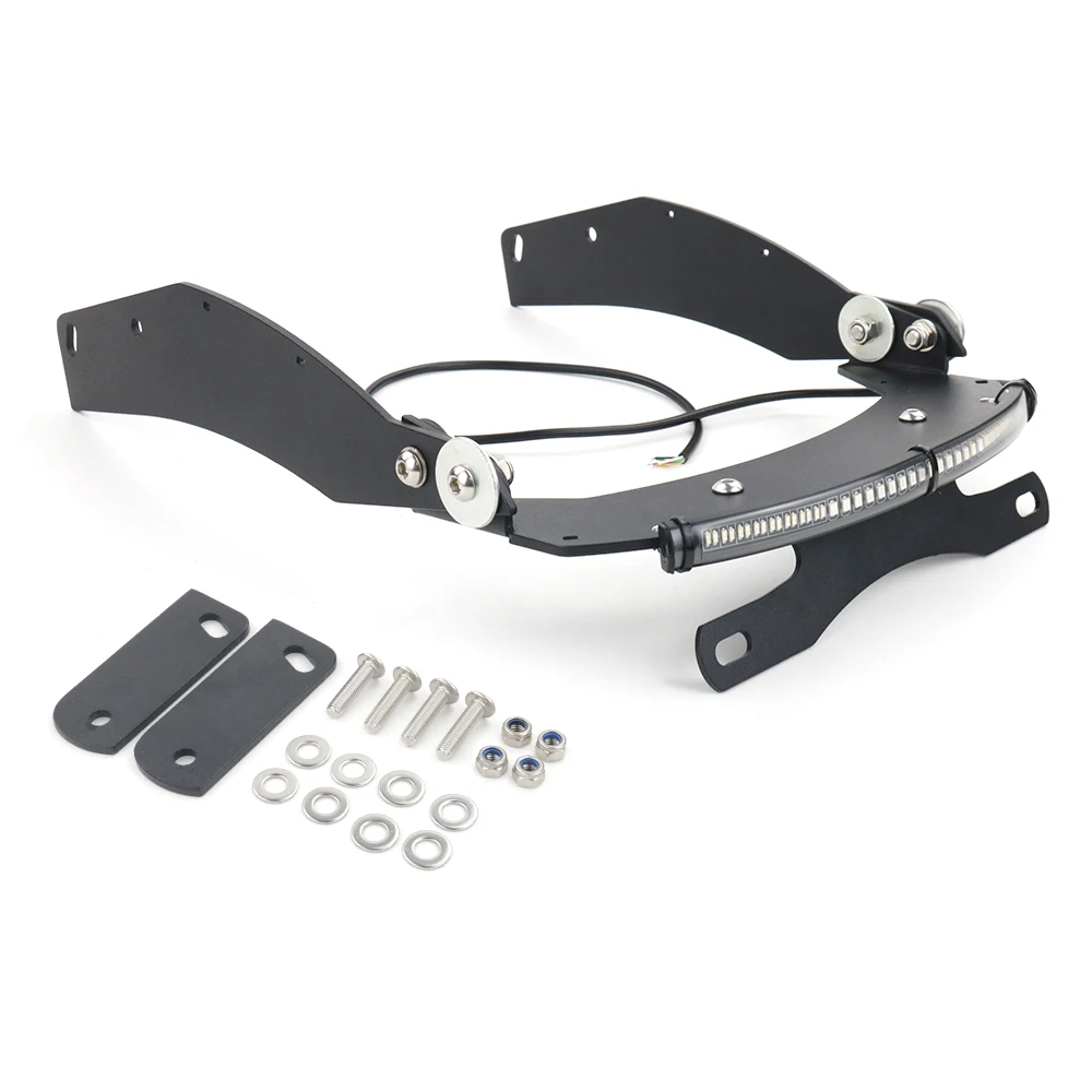 Motorcycle Rear Tail Tidy Fender Fit For Honda Fury VT1300CX 2010-2025 Eliminator Kit License Registration Plate Holder Bracket