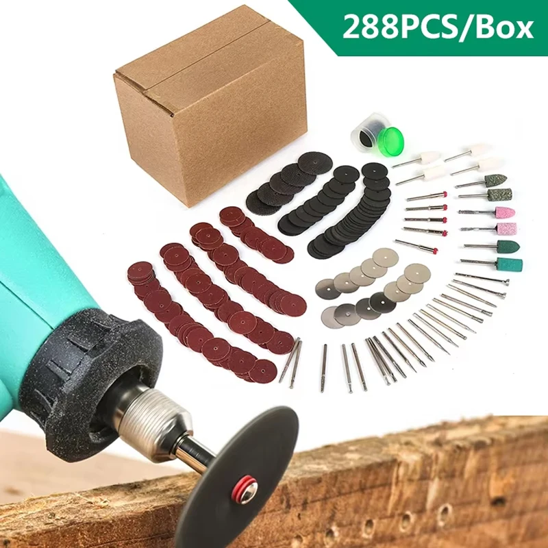 6PCS-361PCS Dremel Accessories Kit Power Tools for Grinding Polishing Cutting Electric Dremel Style Rotary Tool Accessories view 6
