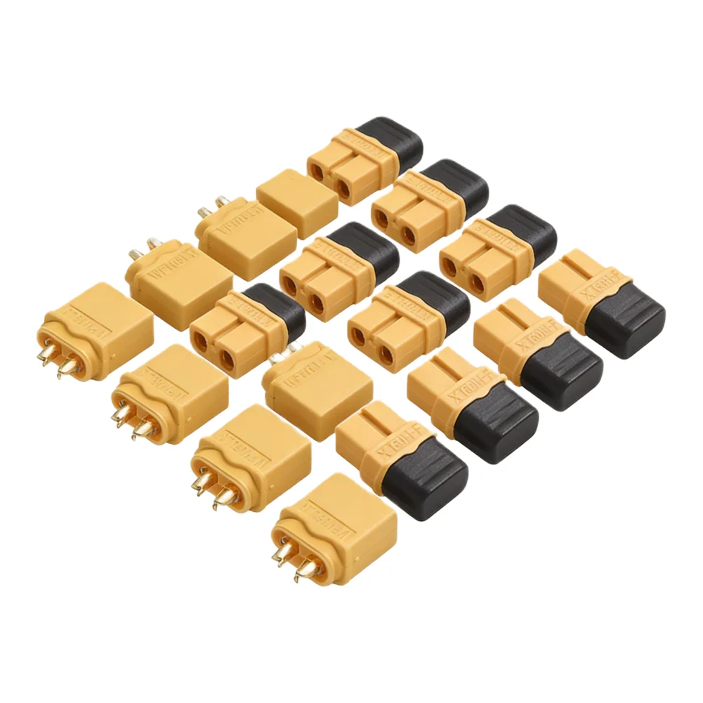 For RC Lithium Battery RC Battery Connectors For RC Enthusiasts High Performance Rc Connectors Male Female Connectors