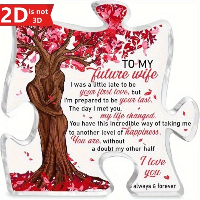 2D Flat Puzzle Acry…