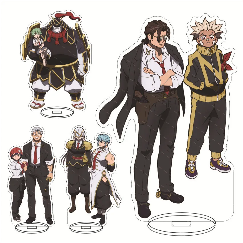 أوندد أونلاك ‌   حامل أكريليك نموذج لوحة الديكور الأصالة مكتب الشكل عرض المشجعين هدية الكرتون رئيس المنتجات الكلاسيكية