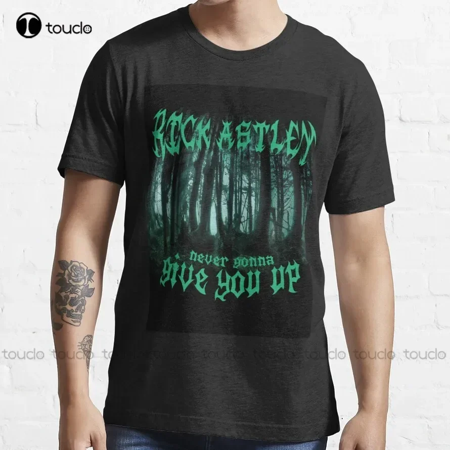 Never Gonna Give You Up - Rick Astley T-Shirt fall shirts women Custom aldult Teen unisex digital printing Tee shirt xs-5xl