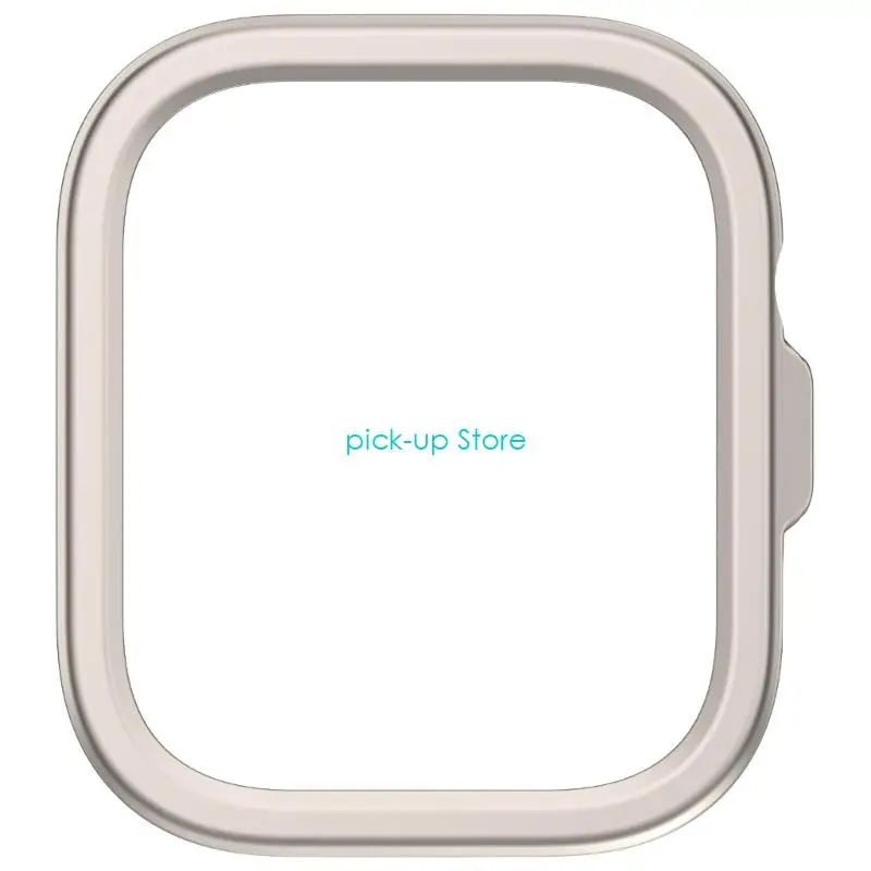 Case PC semi encerrada Q5WA para ajuste reloj 4 bordes protecciones cubren diseño liviano opción color múltiple