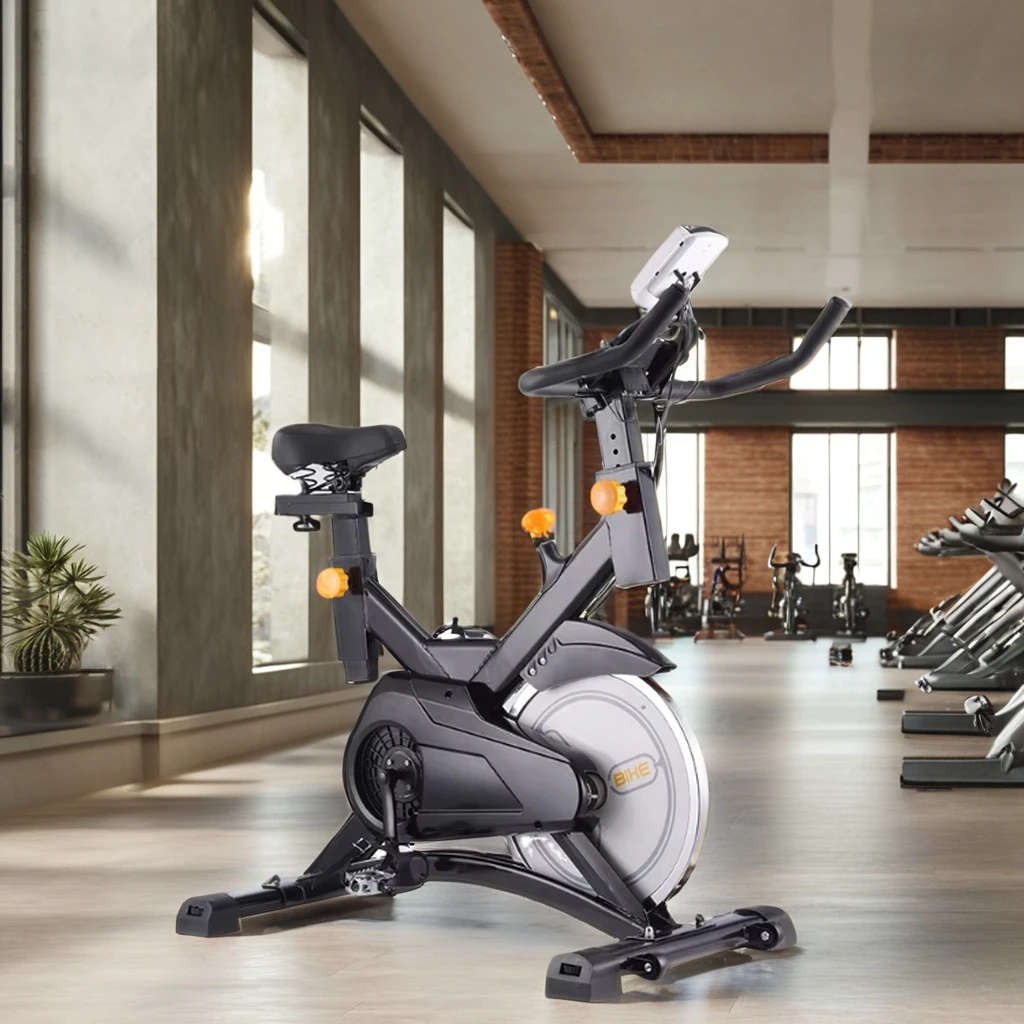

XMSJ Spinning Exercise Bike Magnetic 6kg Flywheel Home Use Exercise Spinning Bike for Beginners