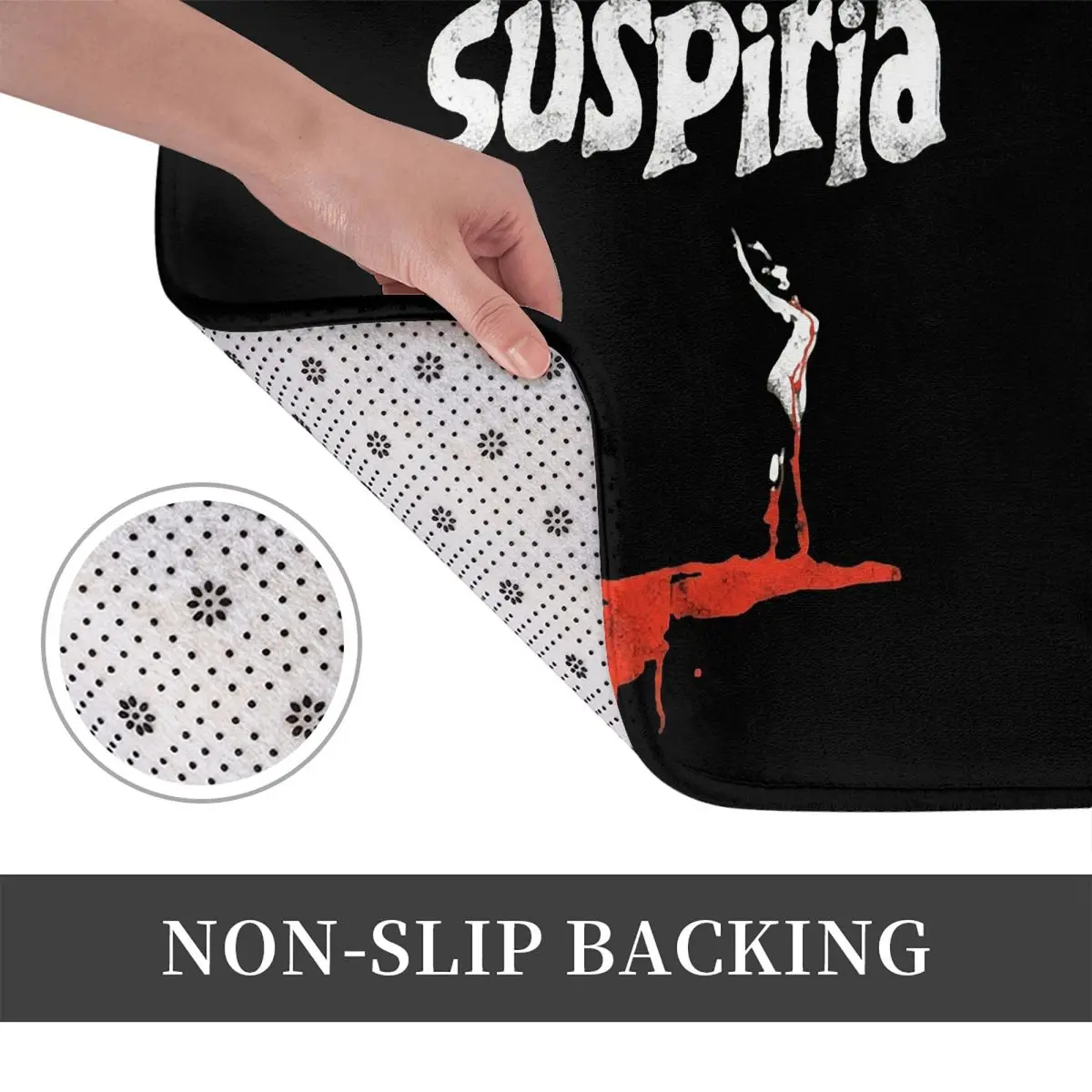 Suspiria Non-slip Doormat Floor Mat Durable Carpet Rug for Kitchen Entrance Home Bedroom Footpad Mats image 3