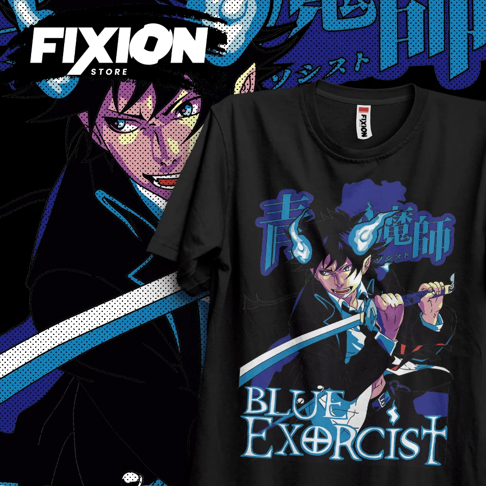 Ao no Exorcist Anime T Shirt Manga Gift For Anime Lover All Size Cotton