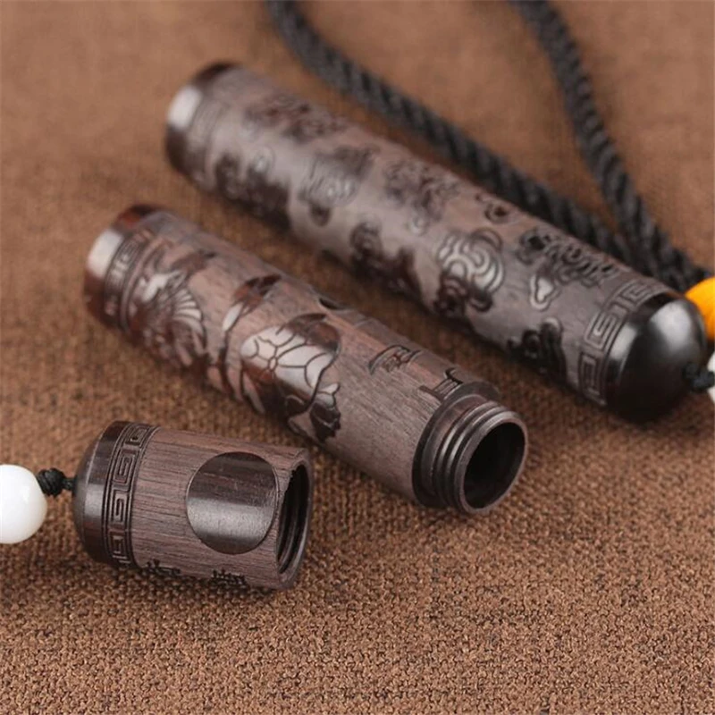 New Wood Toothpick Box Creative Toothpick Holder Upscale Solid Kitchen Tools Portable Tooth Pick Holder
