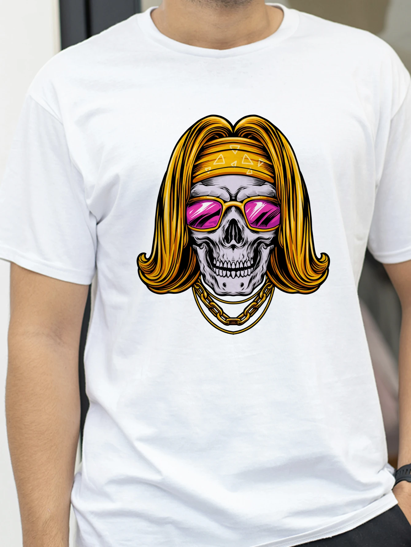 t shirt for men 2025 Men's clothing 100%cotton Graphic Running top Summer four seasons y2k clothing Basic sports football tops