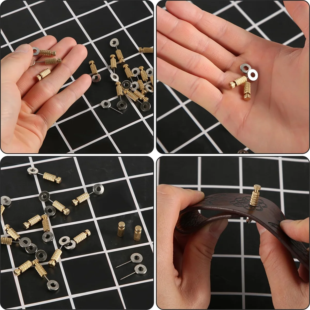 High-end 14Pcs Leather Positioning Needles, Leather Suture Positioning Needle Leather Locking Pins Leathercraft Located Needles