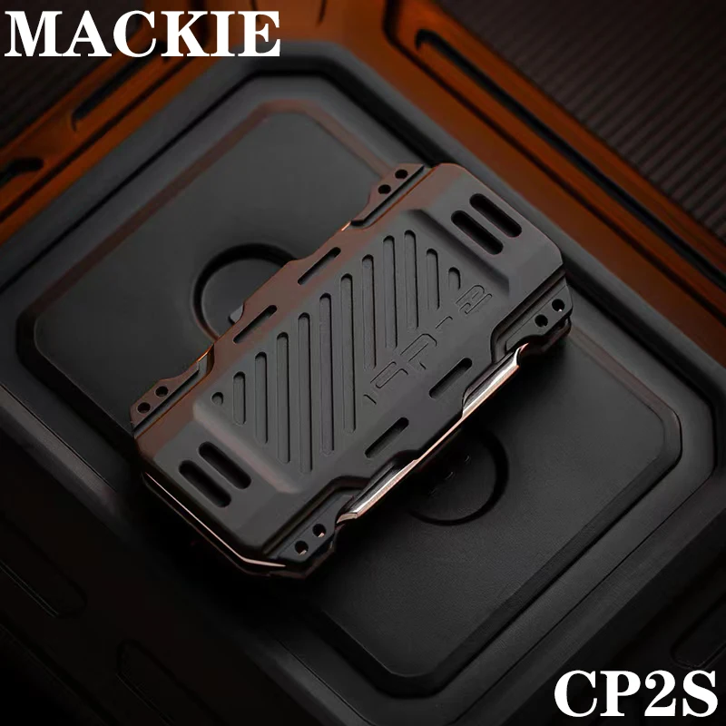 MACKIE CP2S Push Fingertip Gyro Titanium Alloy Brass Adult Decompression Toy EDC Limited 249 Pieces Metal Fidget Spinner