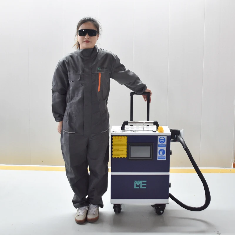 

High-Speed High-Precision Pulse Laser Cleaning Machine Top Seller Rust Removal Wood Stainless Steel Stone Aluminum Glass Used