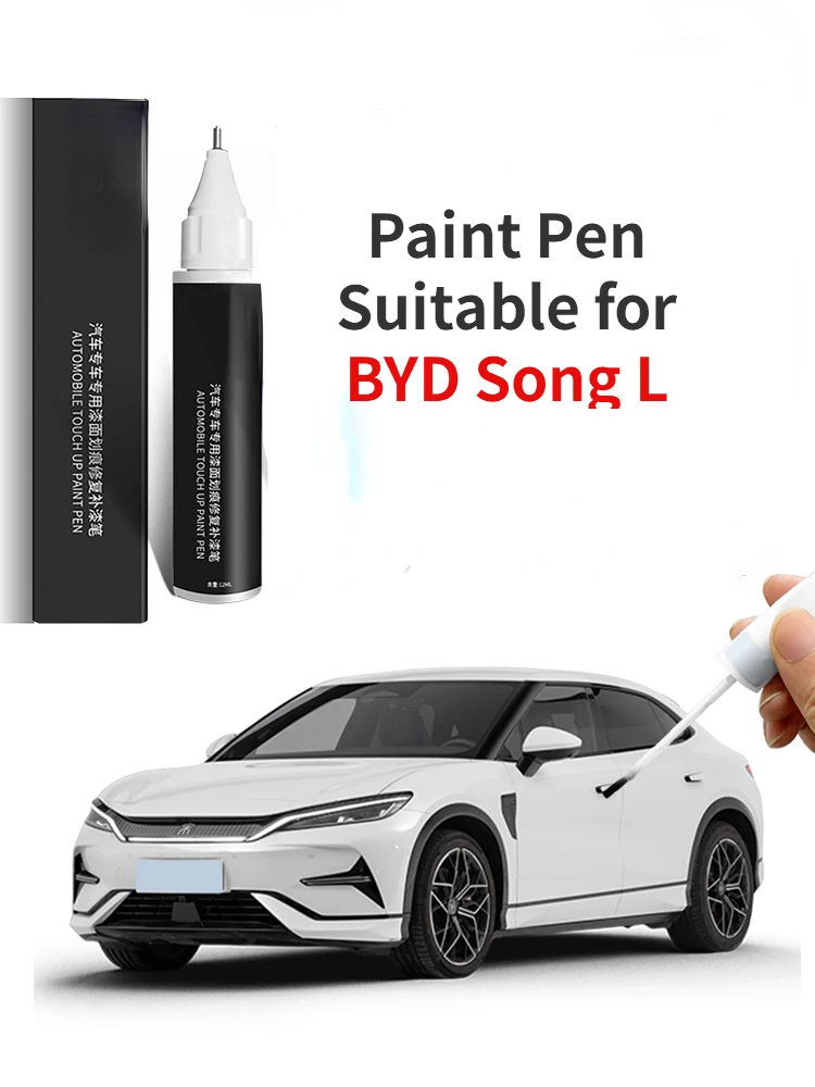 Paint Pen Suitable for BYD Song L Paint Fixer Moon White French Emerald Blue Citrine Gray Special BYD Song L Modification Access