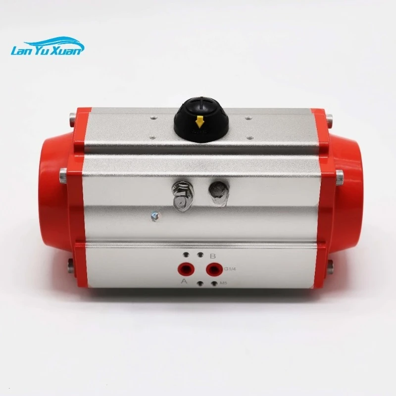 

High Quality AT105 Pneumatic Rotary Actuator Spring Return Double Acting Ball Valve Actuator Pneumatic Parts