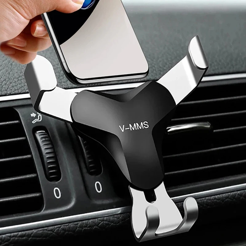 Car Air Vent Gravity Phone Holder Universal Mobile Phone GPS Support Simpel Car Navigation Stand for IPhone 14 13 Samsung