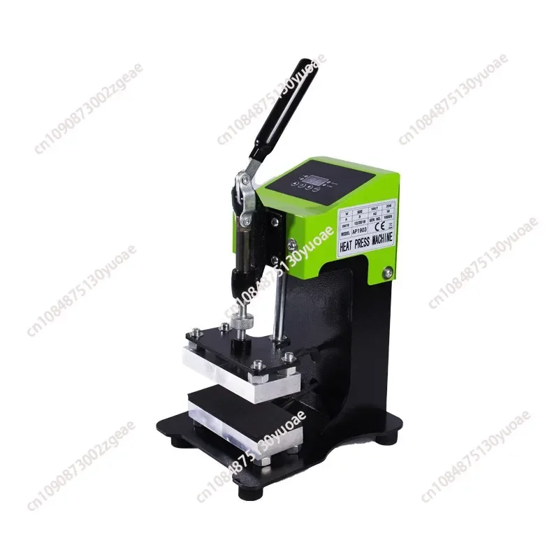 Small Manual Hydraulic Rosin Machine, Double Heating, DIY Heat Press Machine, Press Extraction, Resin Hot Press Machine，AP1907