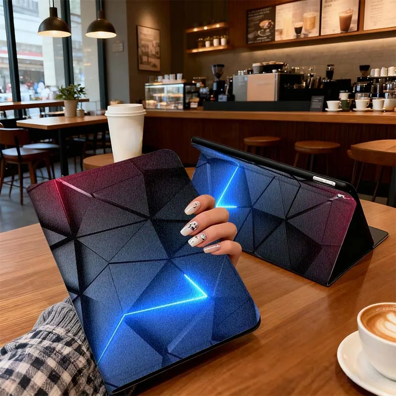 

Светящийся чехол из углеродного волокна для Xiaoxin Lenovo Pad Tab K10 K11 M10 P12 P11 Pro GT Gen2 Plus Legion Y700 Y900 12,1