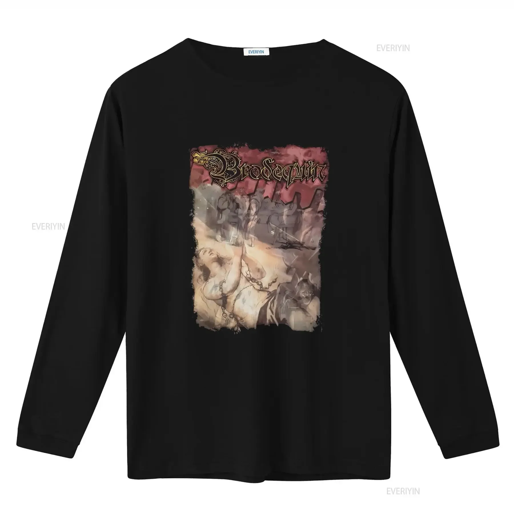 Vintage Brodequin T Shirt Size L Disgorge Gorgasm Devourment Lividity Aborted Unique Gothic Design for Men's Fashion vintage