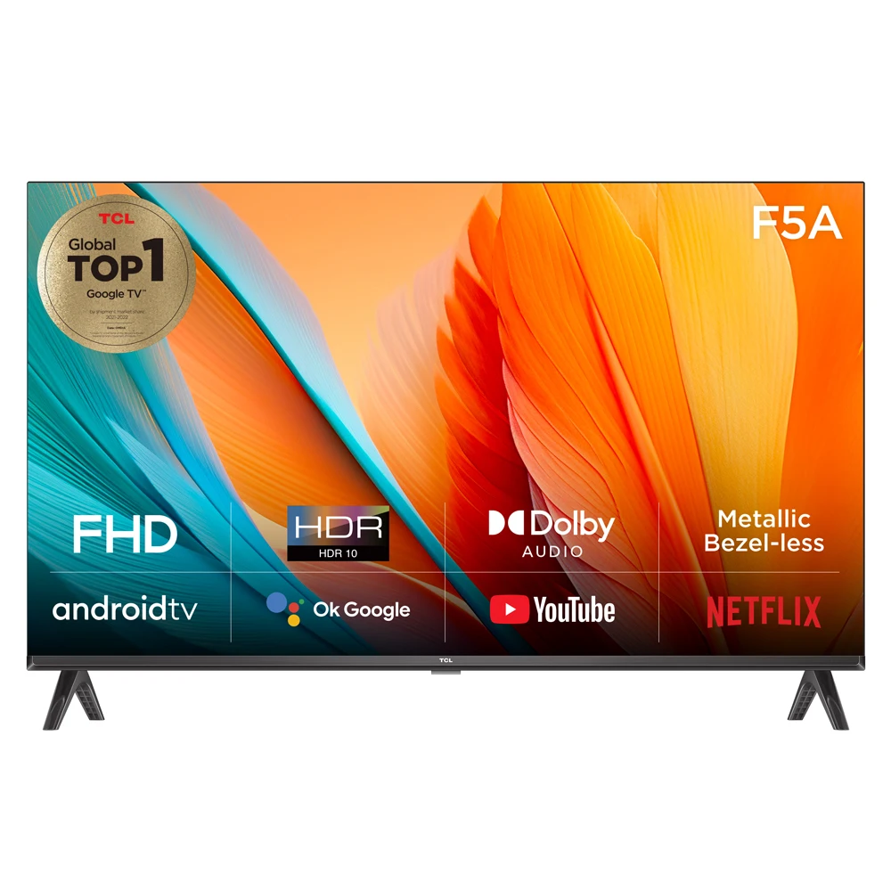 TCL Android 11 FHD LED TV 32F5A 80cm · 32 inch · Stand type · Customer Direct Installation