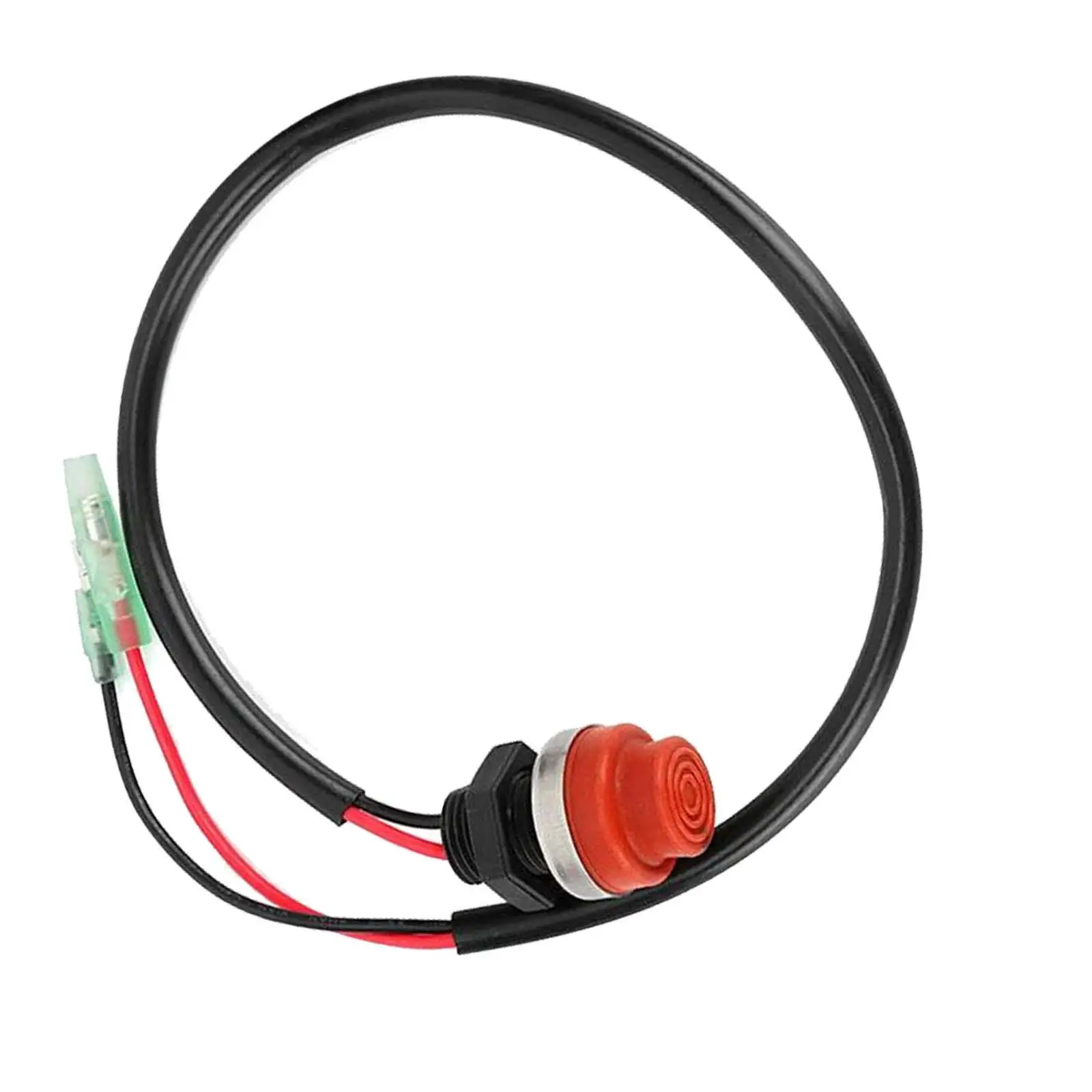 Marine Outboard Engine Start Stop Button Keyless Kill Switch Plastic Safety Control for Boats Yachts
