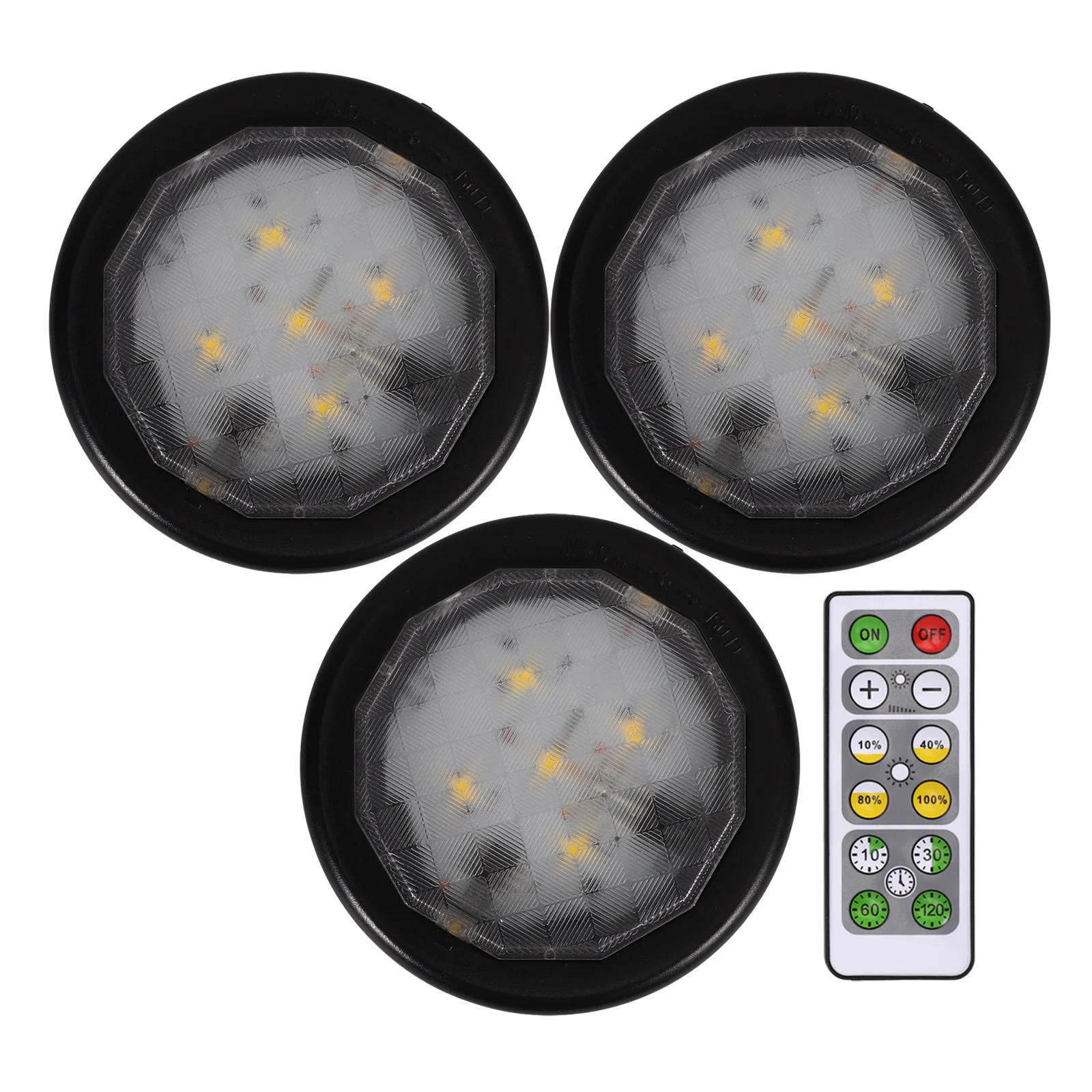 

1Set LED Night Light Remote Controlled Dimmable Bedside Lamp for Bedroom Kitchen Wardrobe Cabinet Light Wardrobe Lamp