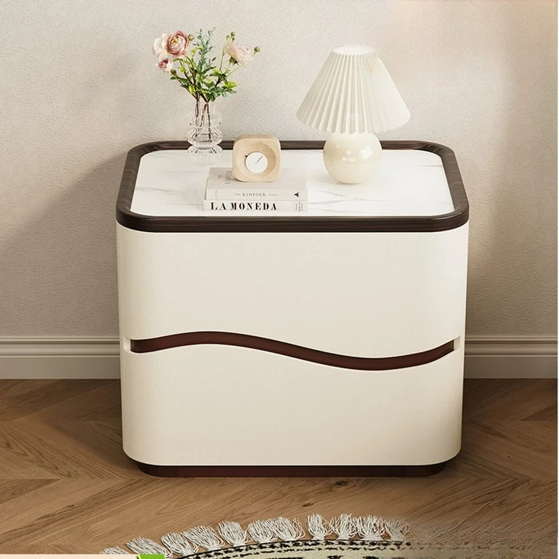 European Narrow Nightstands Classic Designer Nordic Modern Bedside Tables Storage Unique Mesitas De Noche Bedroom Furniture