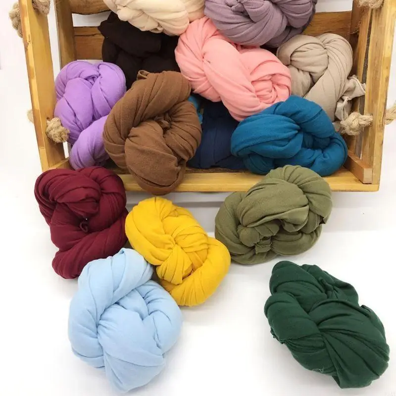 95AE 신생아 사진 의류 아기 랩 천 스트레치 랩 스튜디오 남아 여아