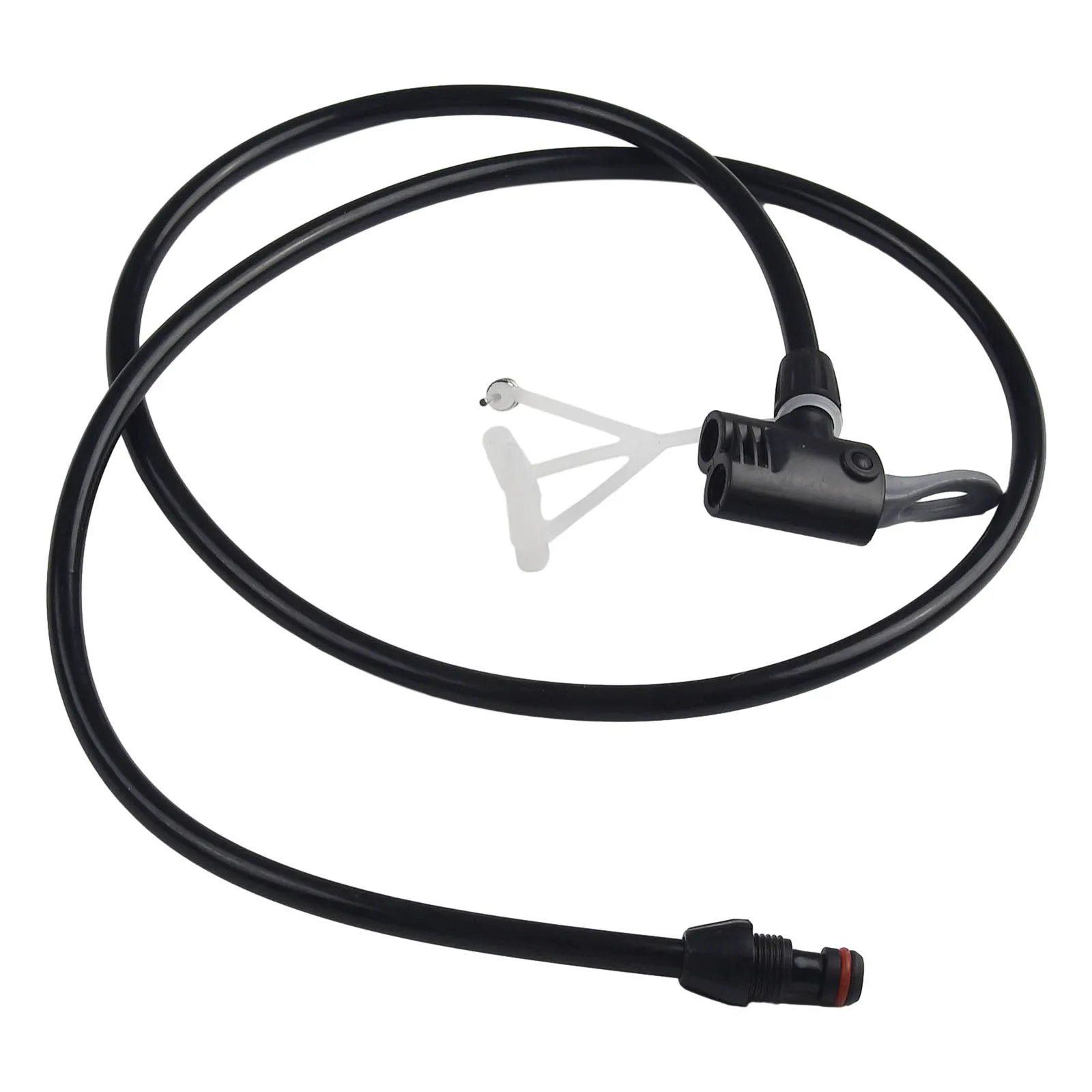 125cm Bike Air Pump Extension Tube Pump Hot Sale Bicycle Hose Air Pump Connector Bike Air Pump Tire Inflator Nozzles Pump Hose