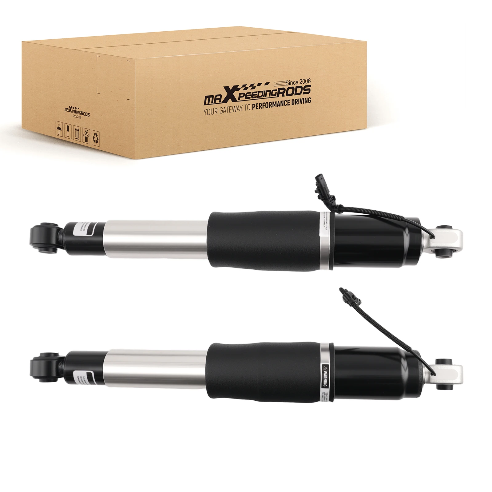 Brand New 2x Rear Left And Right Air Suspension Shock Strut For Chevrolet GMC Cadillac Escalade 2015-2020 Direct Replacement