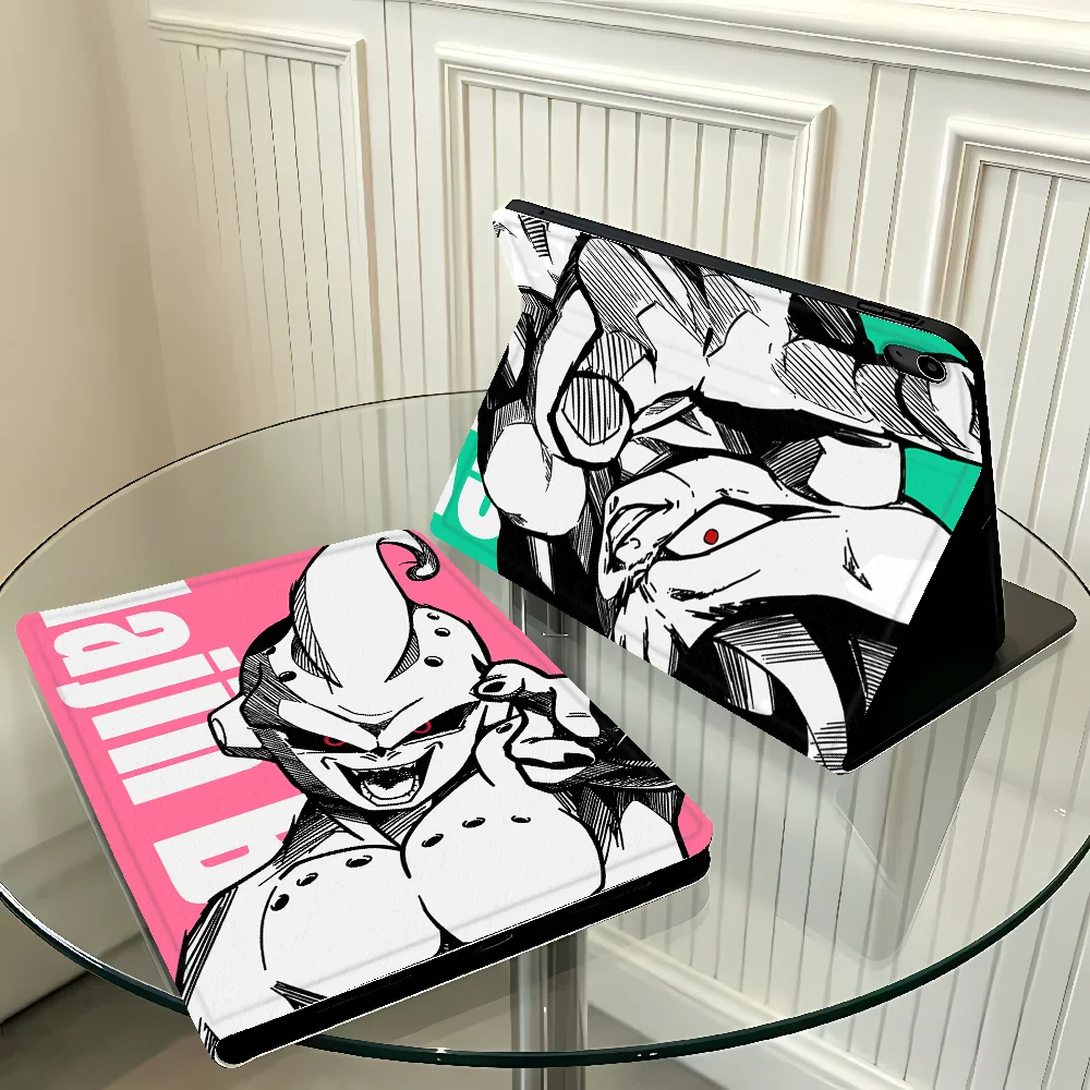 Case for Apple iPad Air 11 13 M4 M3 M2 A16 2026 10th 7/8/9th Pro11 13 With Pencil Holder Air 4/5/6th Cool Anime Dragons Balls