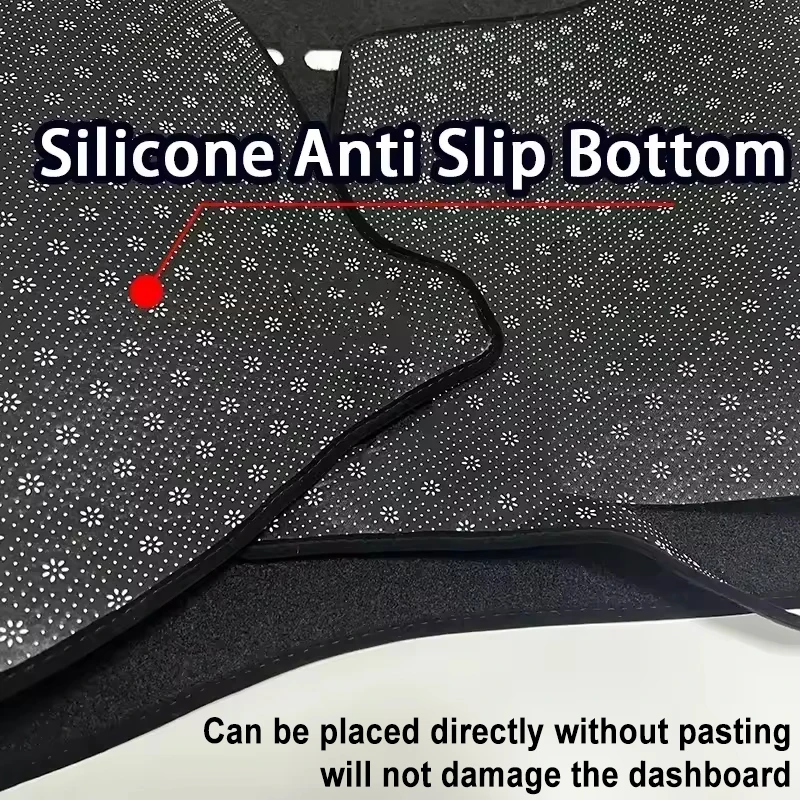 Anti-Glare Dashboard Cover Dash Mat Non-Slip Sun Shade Pad Interior Protector For Mercedes Benz S Class W221 2006-2013 Car Parts view 6