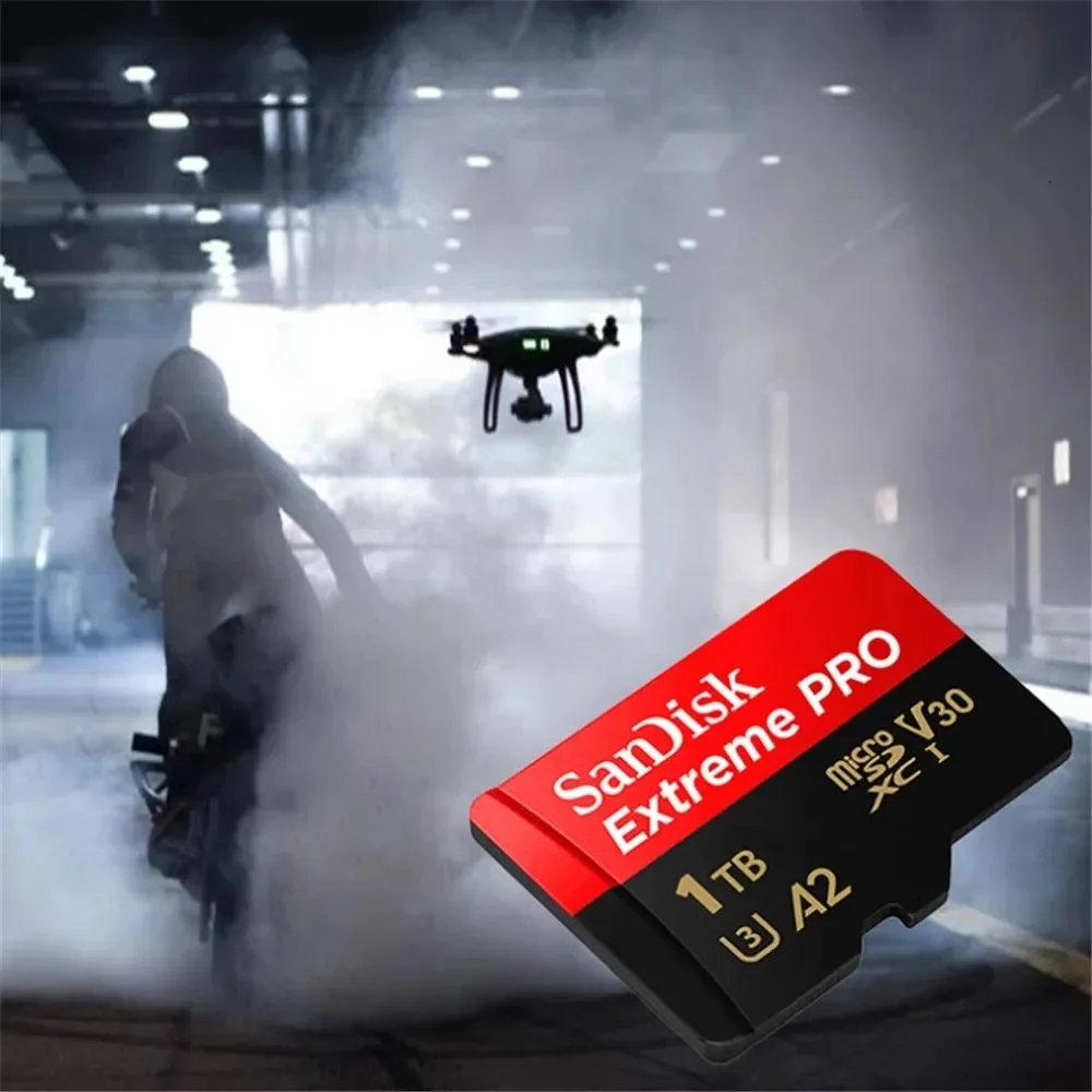 Extreme Pro 1 تيرا بايت 512 جيجابايت SDXC 32G UHS-I مايكرو SD بطاقة فلاش USB 3.0 مايكرو SD قارئ بطاقات بطاقة الذاكرة V30 A2 4K لكاميرا DJI بدون طيار