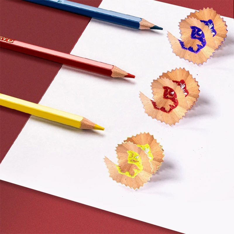 مجموعة أقلام رصاص ملونة 12-100 لونًا من فابر كاستل صندوق كلاسيكي قائم على الزيت لرسم الرسم الاحترافي أقلام تلوين فنية ذاتية الصنع