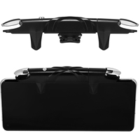 1pcs Continuous Fire Trigger Button for Mobile Gaming Controller Adjustable Ergonomic Design Compatible with All Phones Tablets
