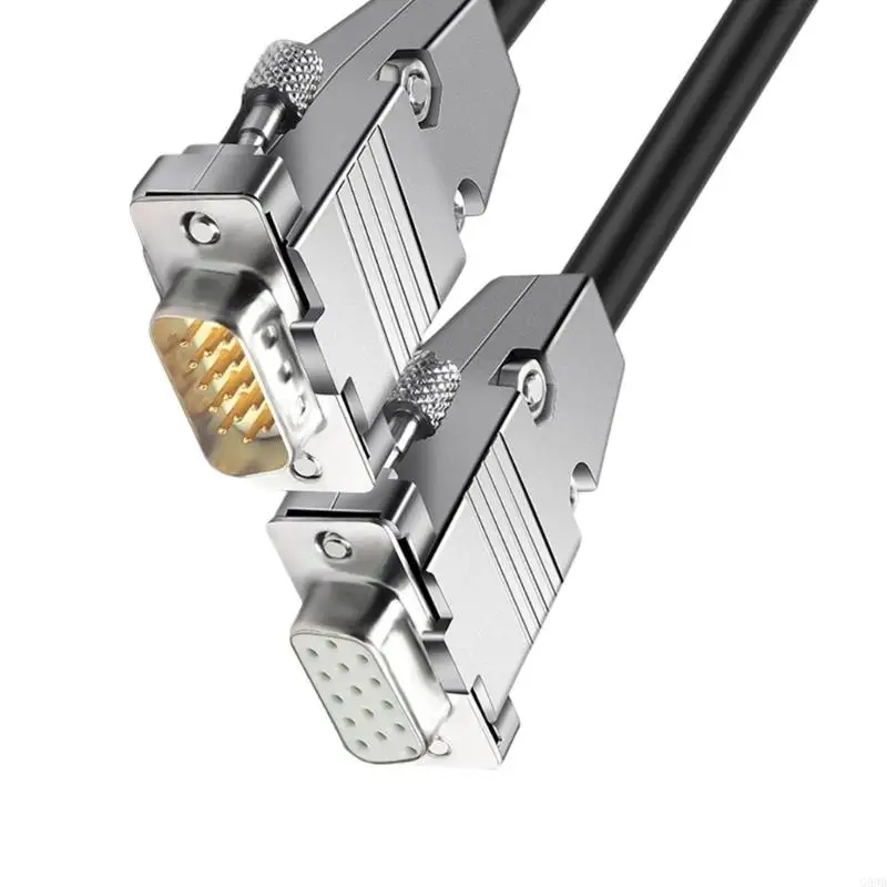 G99B Double Shielded SVGA Cable HDB15 Connector 150cm Coppered For PC Monitor