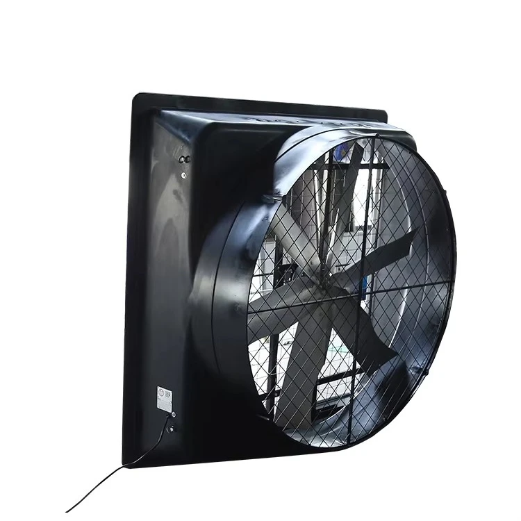 High Performance Industrial Exhaust Fan with Efficient EC Motor Ball Bearing Electric Power Compact PE Frame for Farm Use OEM