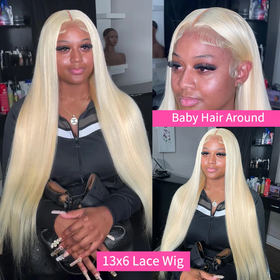 613 شعر طبيعي مفرود الباروكات 13x6 Hd الدانتيل الباروكة الأمامية قبل قطعها الشعر البرازيلي 30 بوصة شقراء 13x4 الدانتيل الشفاف شعر مستعار أمامي