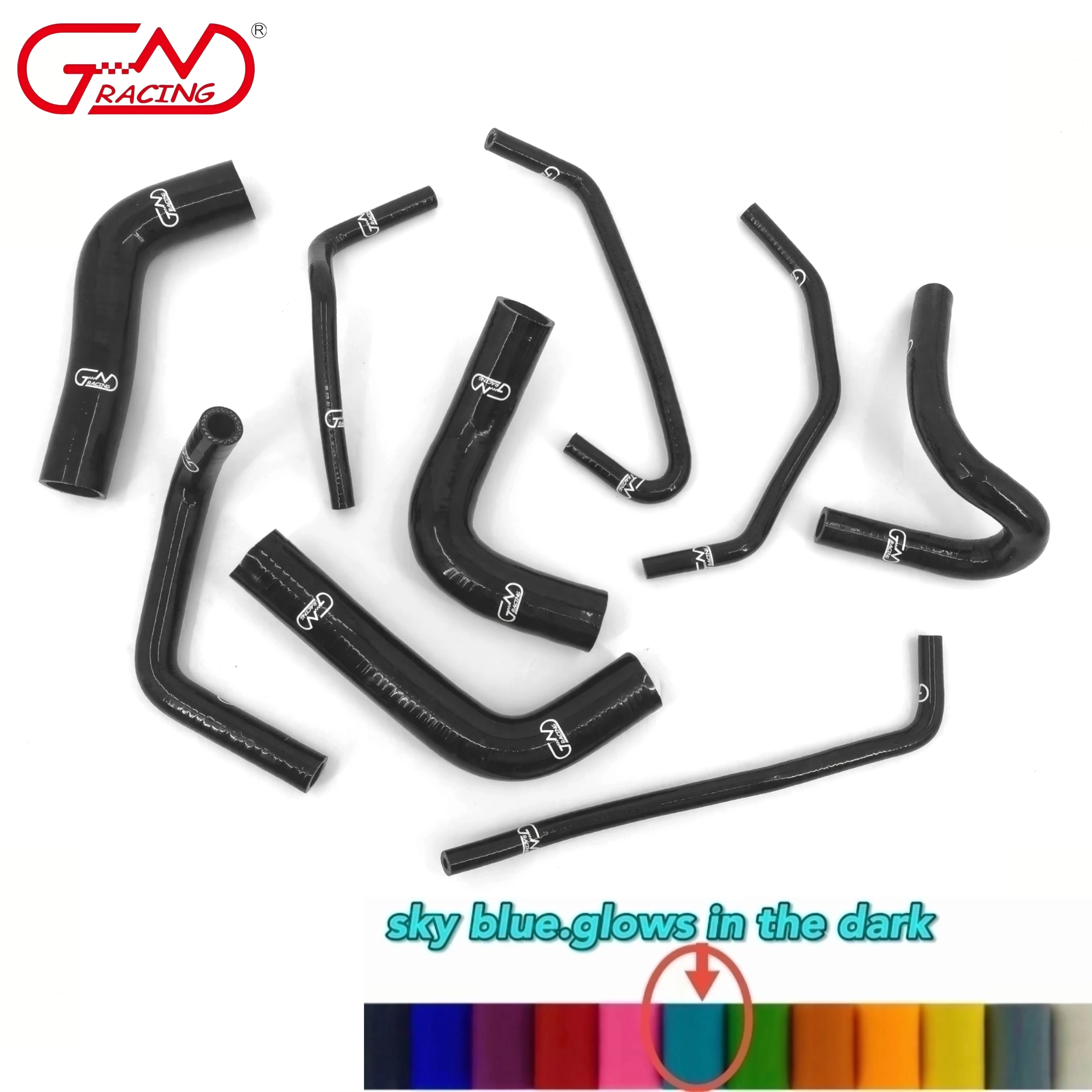 

JNRACING For 1989-1997 Mazda Miata MX5 MX-5 NA6C MK1 Roadstar B6ZE 1.6L Silicone Radiator Coolant Heater Hoses
