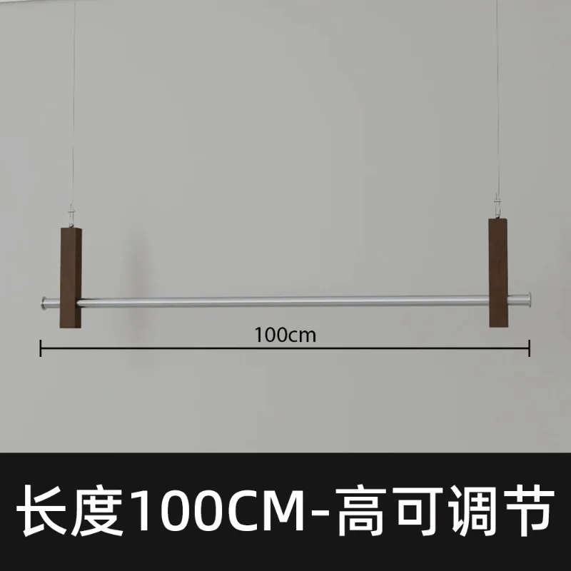 Premium Heavy Duty Stainless Steel Adjustable Hanging Rod for Women's Fashion Store Window Display Garment Rack