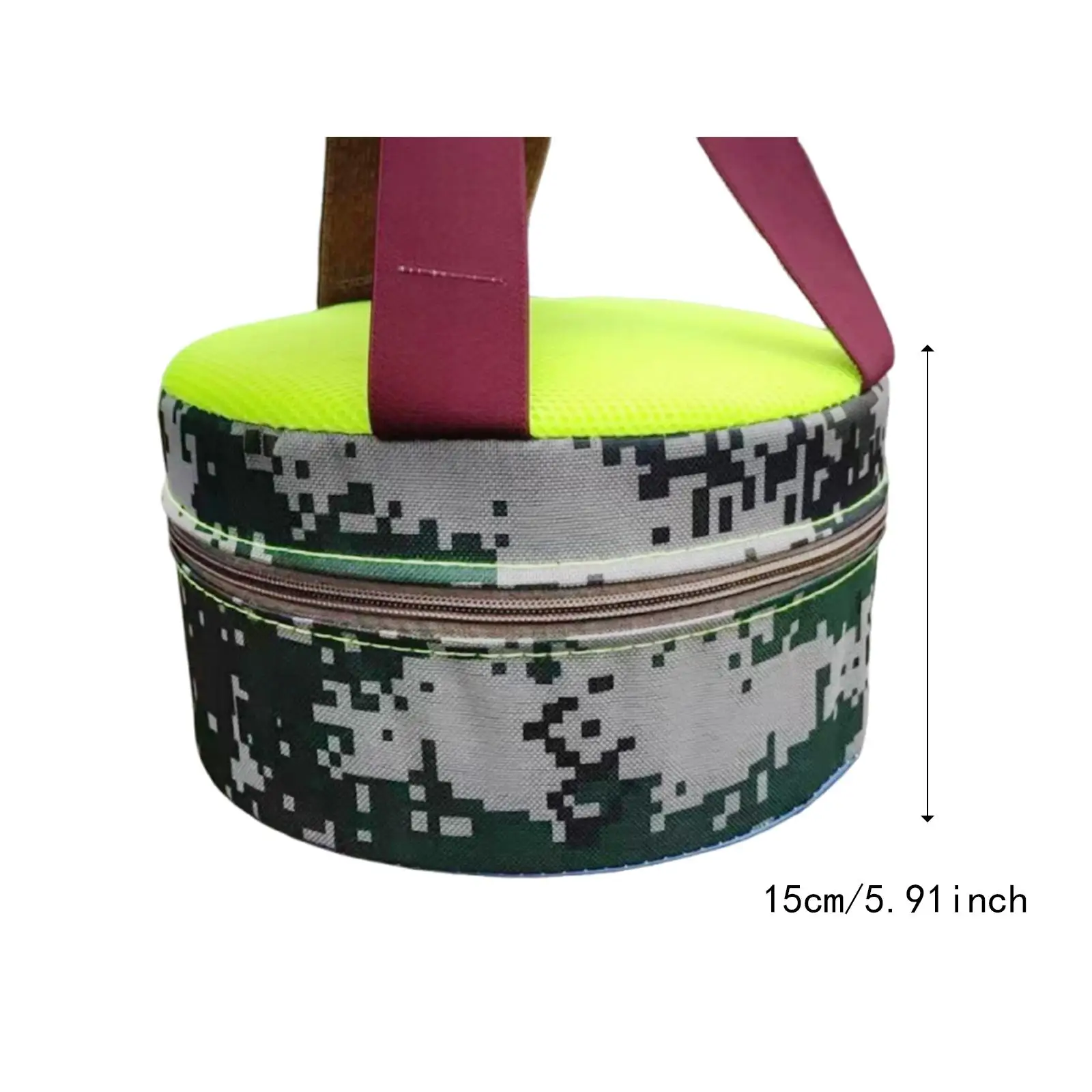 Garden Stool Gardener Work Seat for Child Adults Round Convenient Camping Stool Footstool for Weeding Backyard Travel Farming