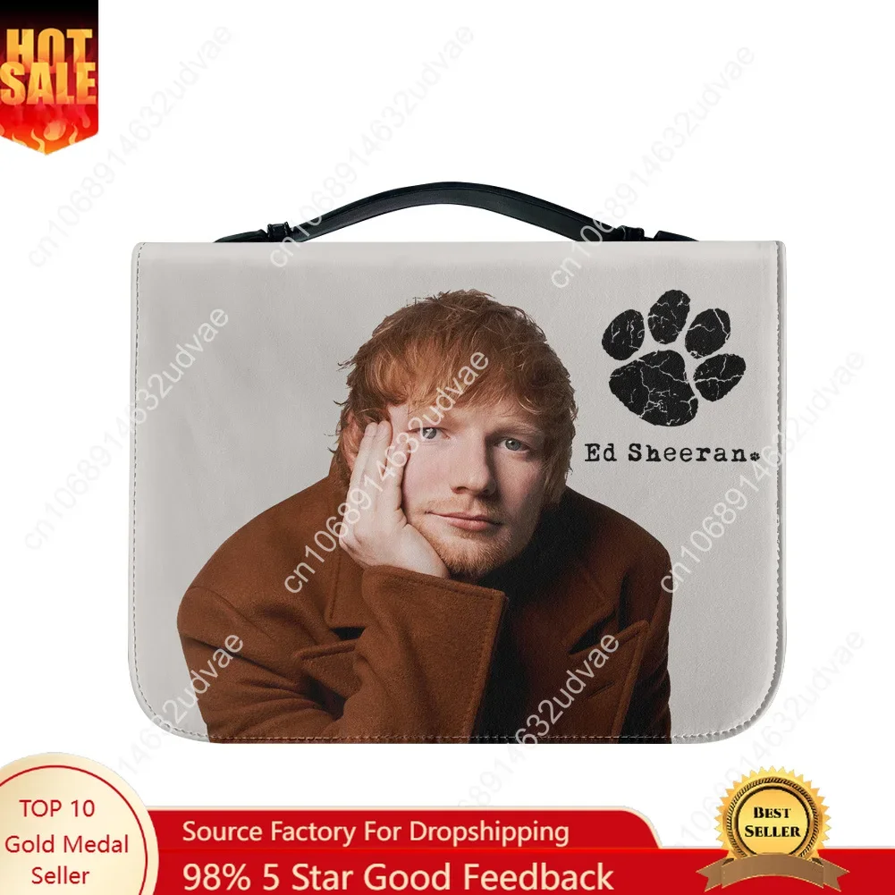 

Ed Sheeran Made Bible Bags Christian Gifts Personalized Covers Bible Pack Waterproof Leather Bag High Quality Package Case