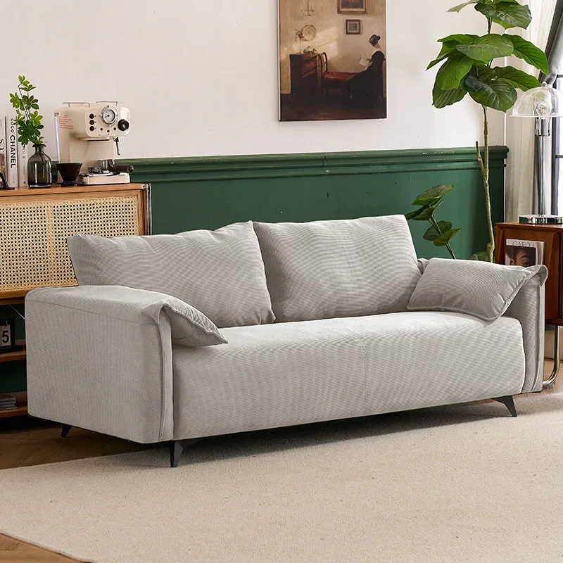 French Loveseat Bedroom Kids Sofa Apartamento Gaming Ergonomic Puffs Luxury Couch Adults Office Pouf Chambre Bed Set Furniture image 2