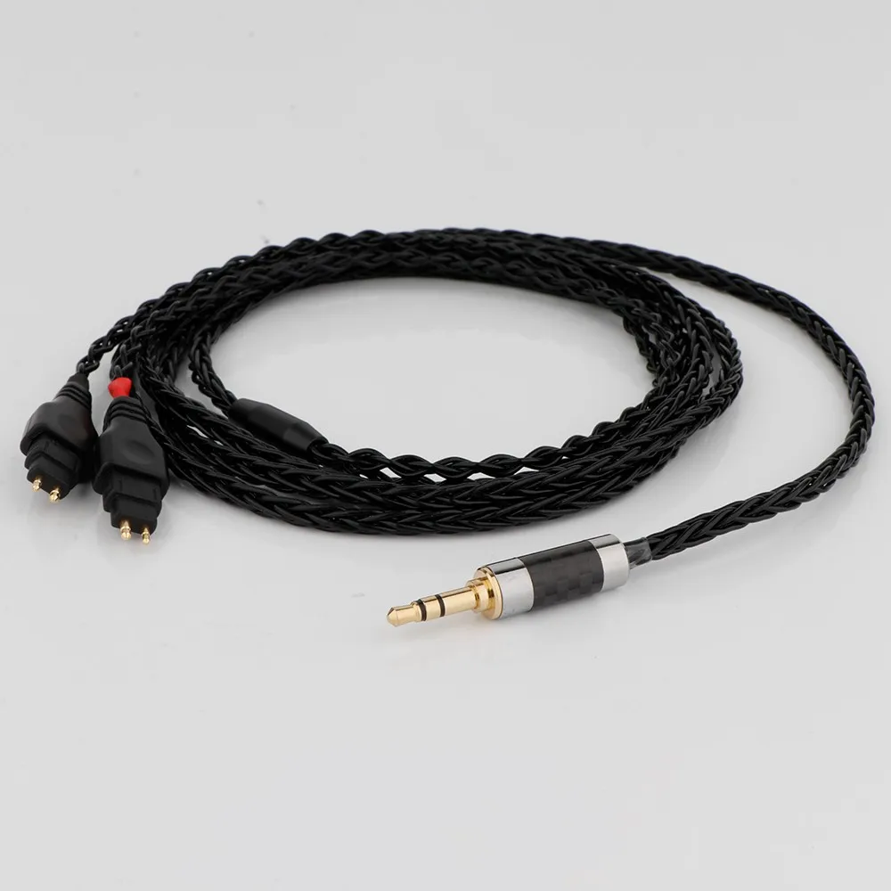 Preffair High End OCC Silver Plated Earphone Cable For HD580 HD600 HD650 HDxxx HD660S HD58x HD6xx Headphone Cable