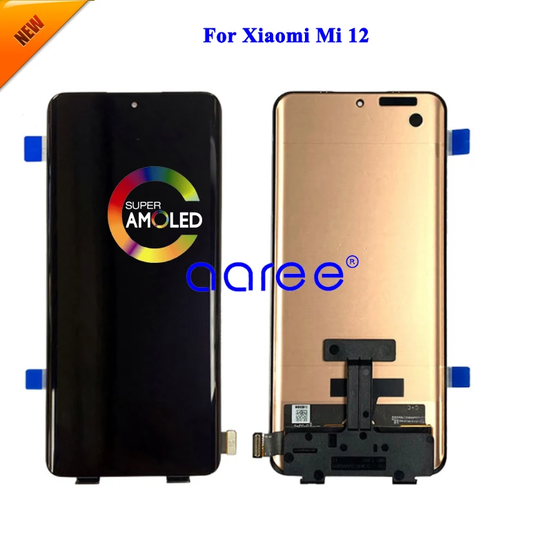 AMOLED LCD Display For Xiaomi Mi 12 LCD For Xiaomi Mi 12 LCD Display LCD Screen Touch Digitizer Assembly