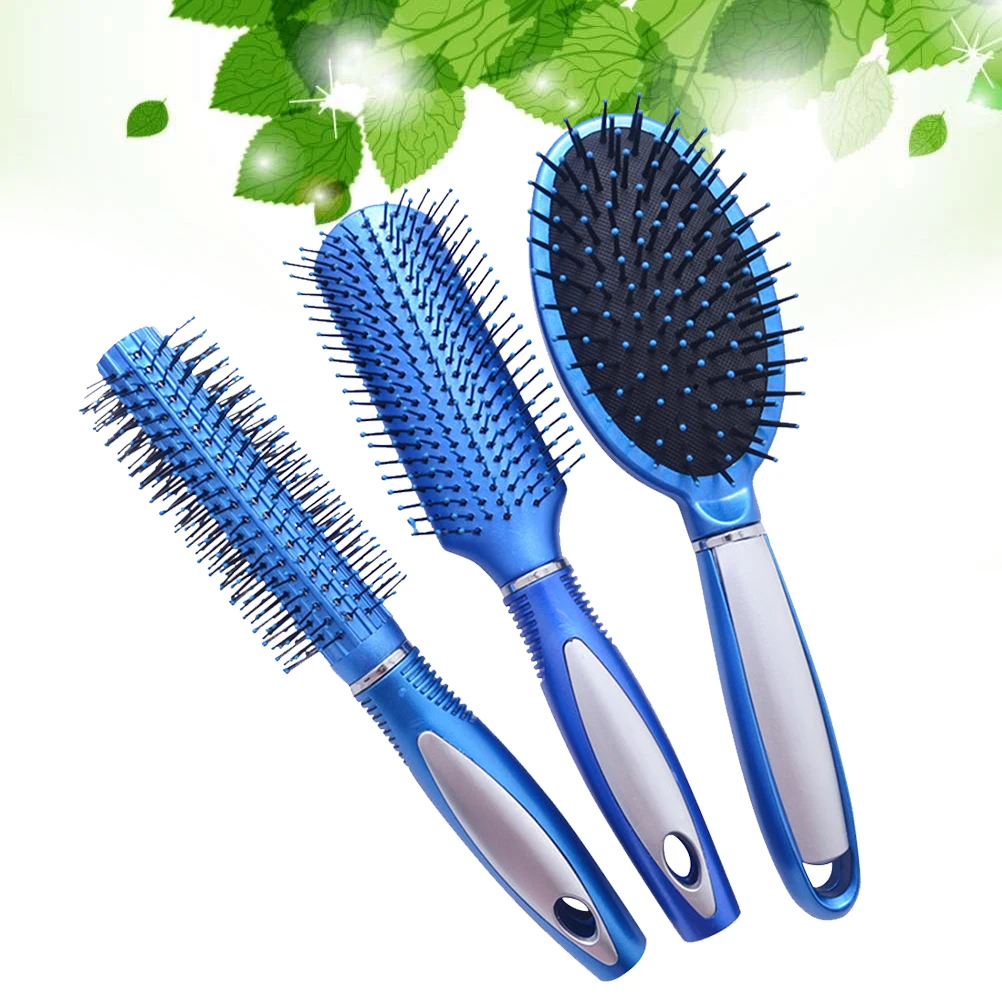 

3pcs Combs Curly Detangling Ergonomic Handle Hair Accessories Hair Accessories For Daily Use