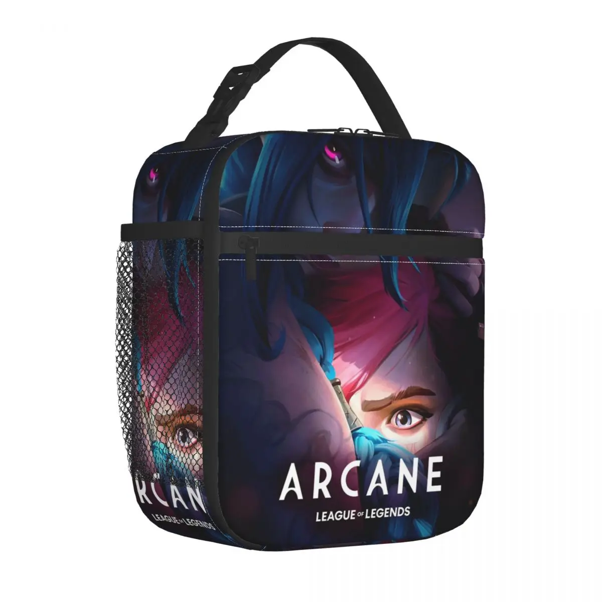 OFFICIAL ARCANE Insulated Lunch Bags Cooler Bag Lunch Container Action Adventure Fantasy Leakproof Tote Lunch Box Bento Pouch