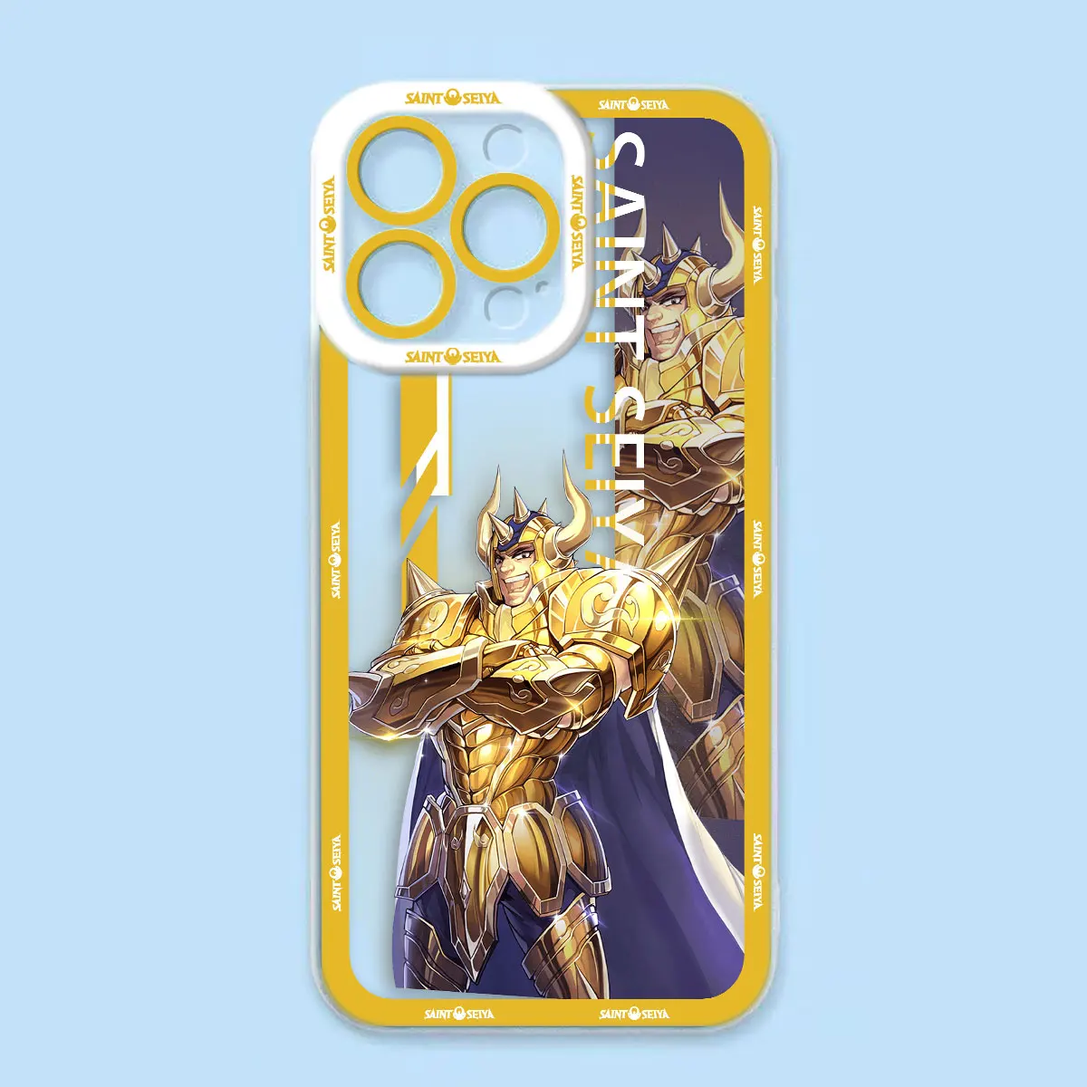 Anime Gold S-Saints Seiya Phone Case For Xiaomi POCO X7 X6 X5 X4 X3 NFC GT F3 F5 M6 M4 M3 11 11T PRO LITE NE Clear Case Shell - Image 5