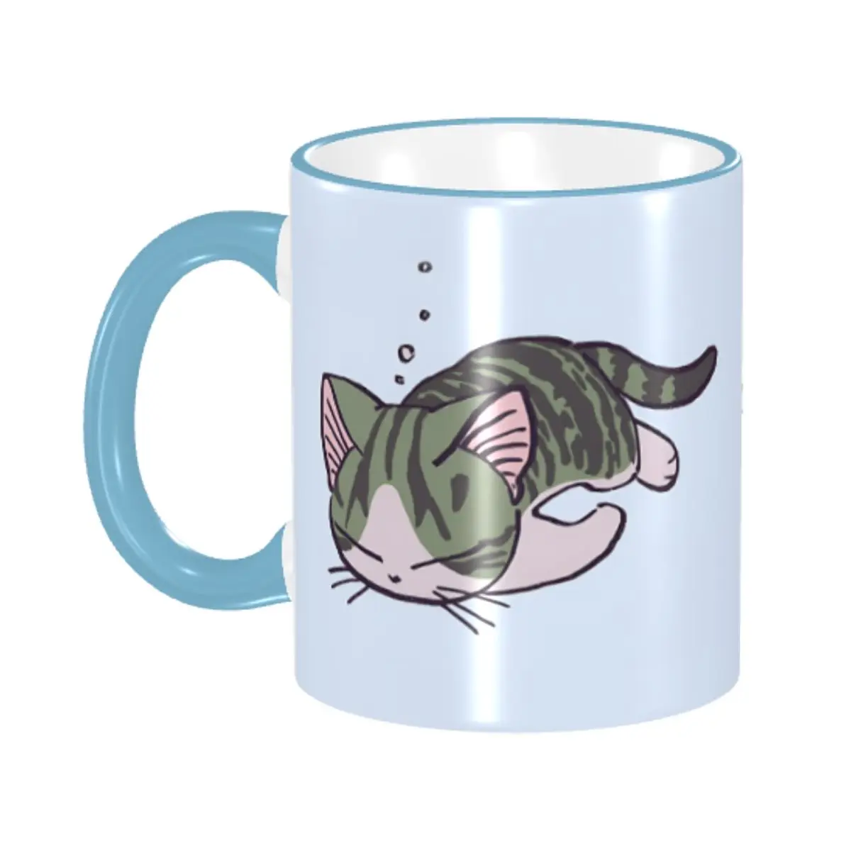 Customized C-Chis Mug Creative Cat Kawaii Animal Coffee Ceramic Mug Cup Creative Present