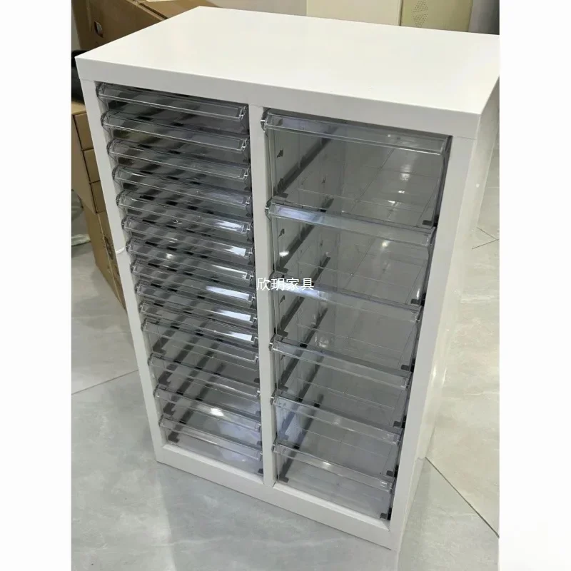 Baking mold information cabinet Financial bill cabinet Cloth sample cabinet A4 Nail art storage Nail polish glue  Drawer
